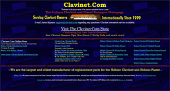 Desktop Screenshot of clavinet.com